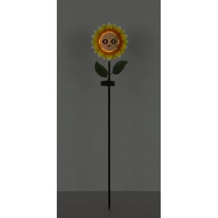 Globo - Luminaire solaire LED 200xLED/3V IP44 600 mAh en forme de fleur