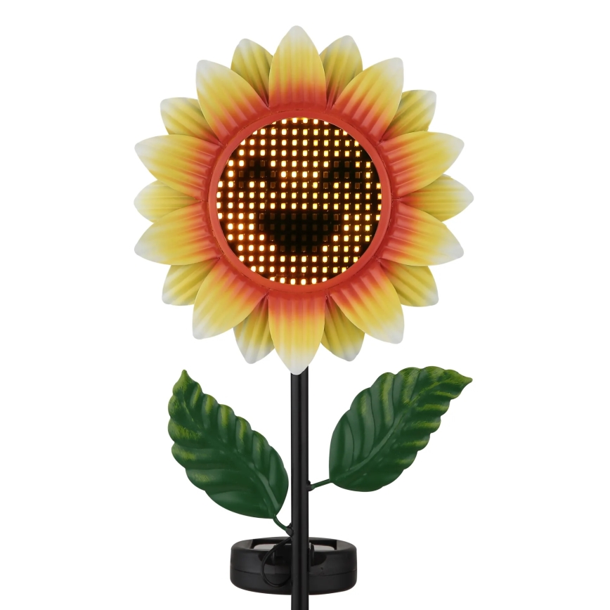 Globo - Luminaire solaire LED 200xLED/3V IP44 600 mAh en forme de fleur