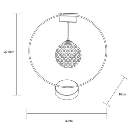 Globo - LED Solar lamp LED/0,06W/1,2V zilver IP44