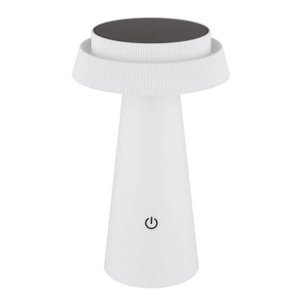 Globo - Lampe solaire tactile à intensité variable LED/4W/3,7W IP54 blanc