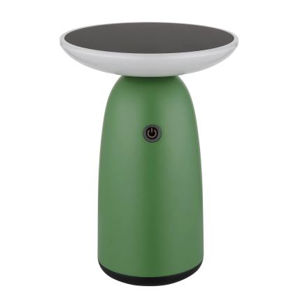 Globo - LED Dimbaar zonne- aanraken lamp LED/10W/3,7V IP54 groen