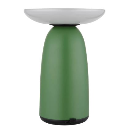 Globo - LED Dimbaar zonne- aanraken lamp LED/10W/3,7V IP54 groen