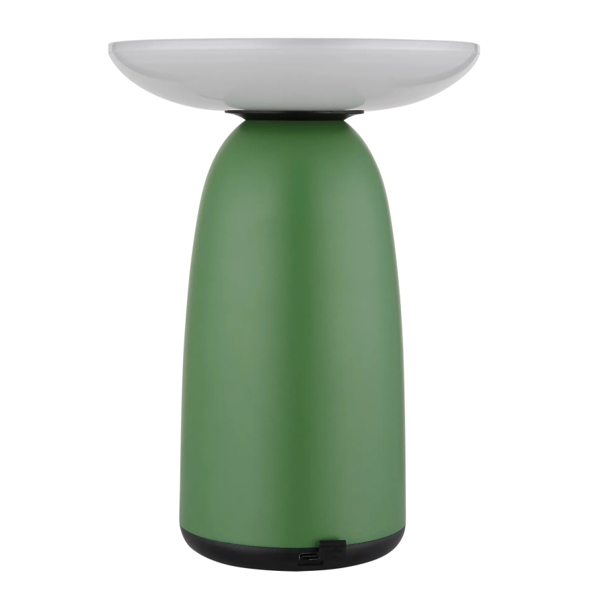 Globo - LED Dimbaar zonne- aanraken lamp LED/10W/3,7V IP54 groen