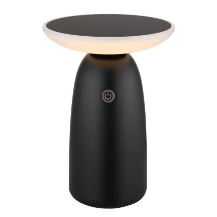 Globo - LED dimbare solar touchlamp LED/10W/3,7V IP54 3600 mAh zwart