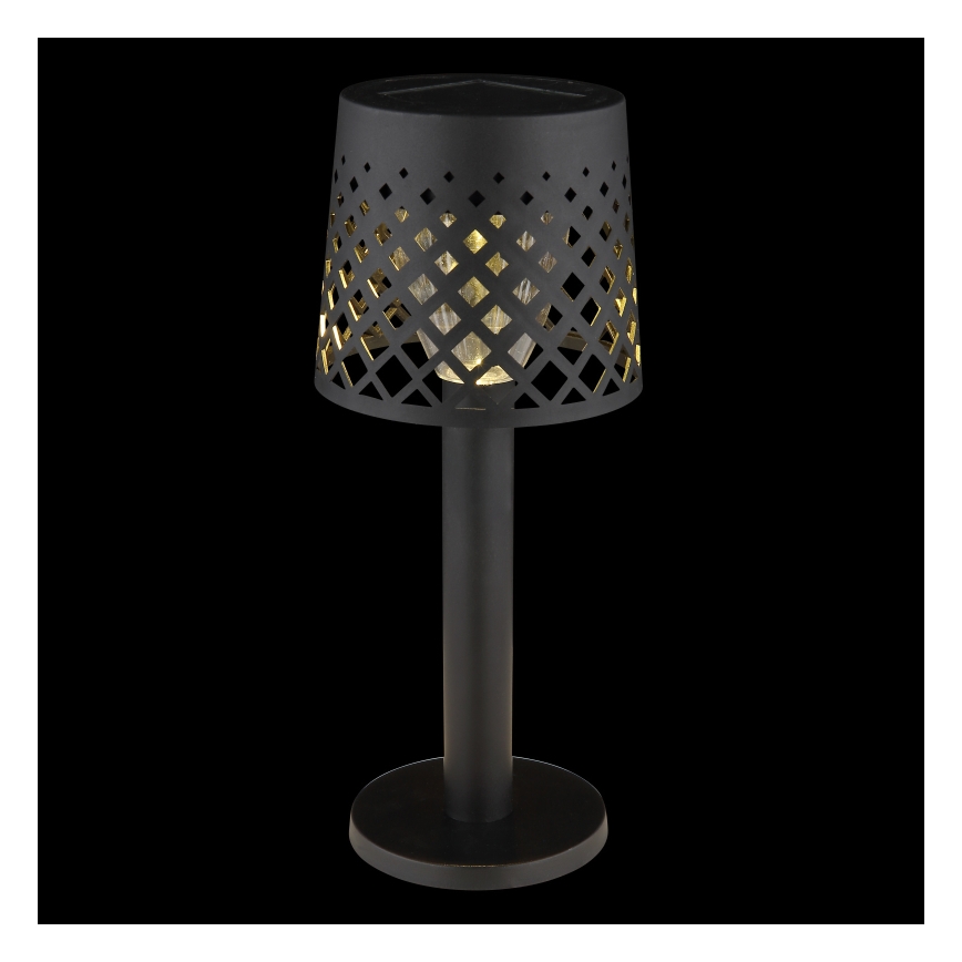 Globo - LED Solar lamp LED/0,06W/3,2V 3000K IP44 zwart