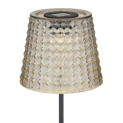 Globo - SET 2x LED Solar lamp LED/0,06W/3V IP44 grijs