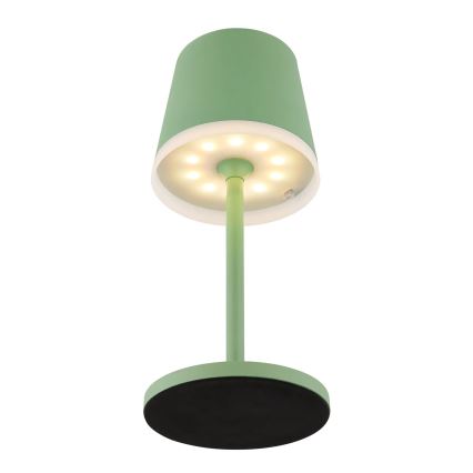 Globo - LED Solar lamp LED/0,06W/3V 3000K IP44 groen