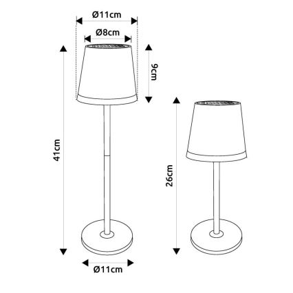 Globo - LED Solar lamp LED/0,06W/3V 3000K IP44 groen