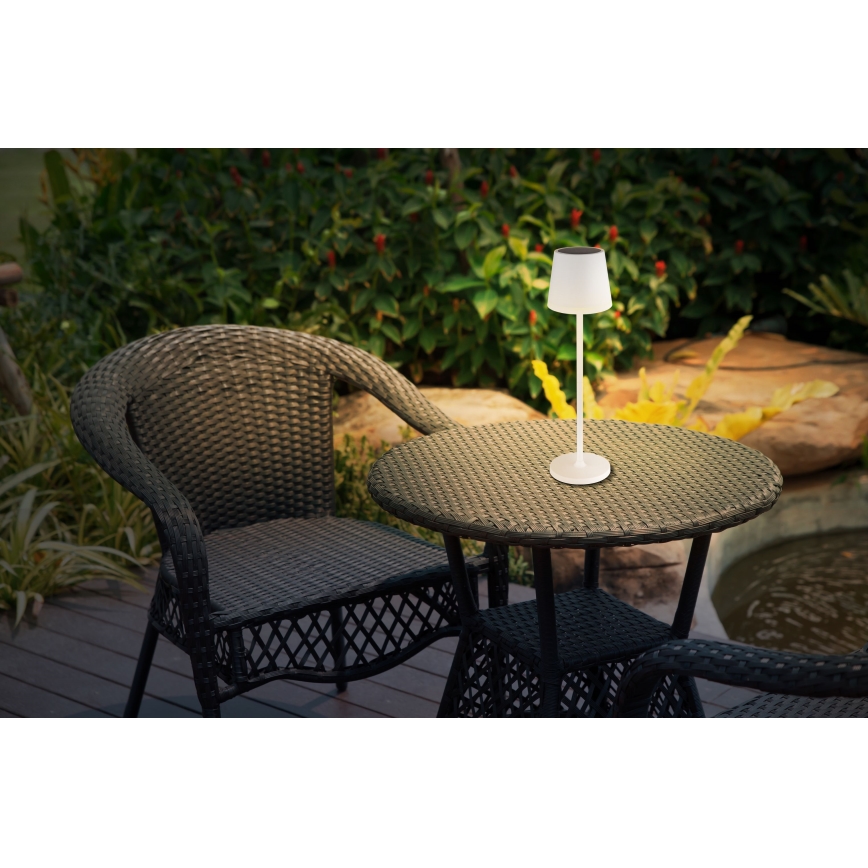 Globo - LED Solar lamp LED/0,6W/3V 3000K IP44 wit