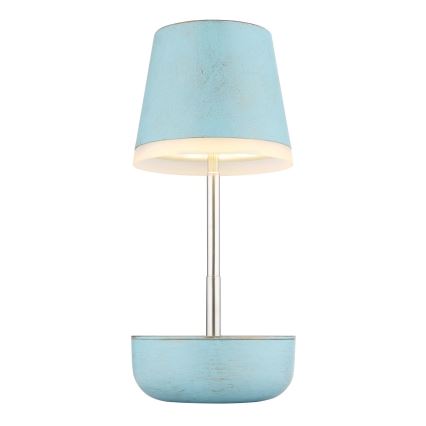 Globo - Lampe solaire 10xLED/0,06W/3V IP44 800 mAh bleu