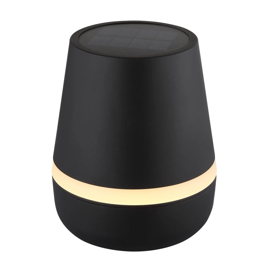 Globo - Lampe solaire 10xLED/0,06W/3V IP44 800 mAh noir