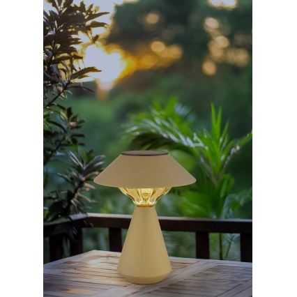 Globo - LED Solar lamp 10xLED/0,06W/1,2V IP44 bruin