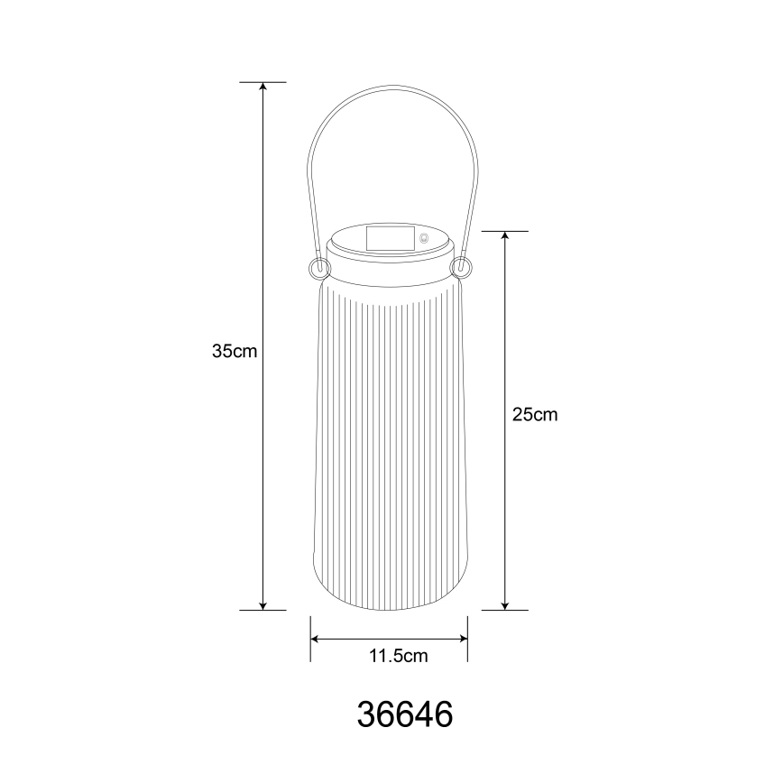 Globo - LED Solar lamp 2xLED/0,5W/3V 3000K IP44
