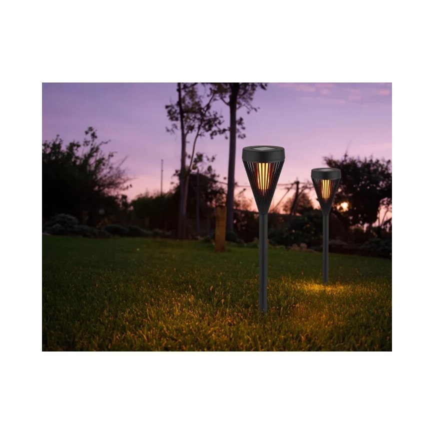 Globo - SET 2x LED Solar lamp LED/0,1W/1,2V IP44 300 mAh