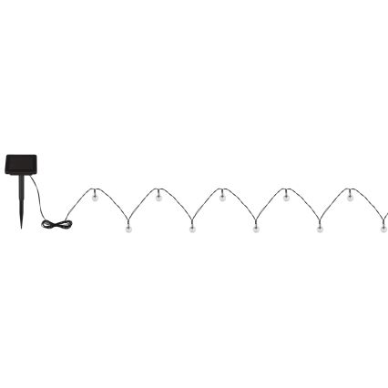 Globo - LED Solar ketting 20xLED/0,06W/3,2V 285 cm IP44 600 mAh
