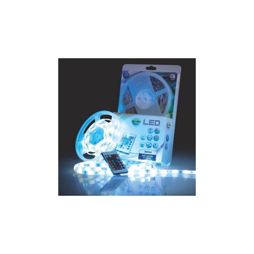 Globo 38990 - RGB Badkamer LED Strip LED BAND 150x LED / 0,16W  IP44