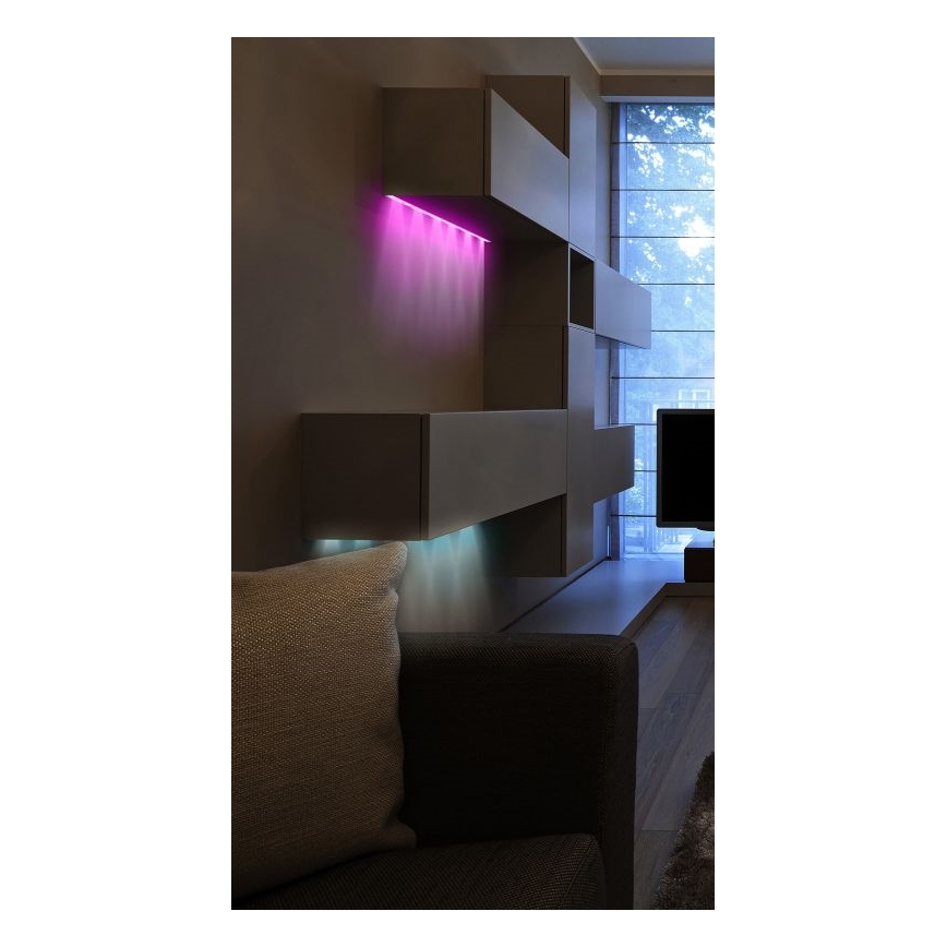Globo - LED RGB Dimbare strip LED/6W/230V 1m + afstandsbediening