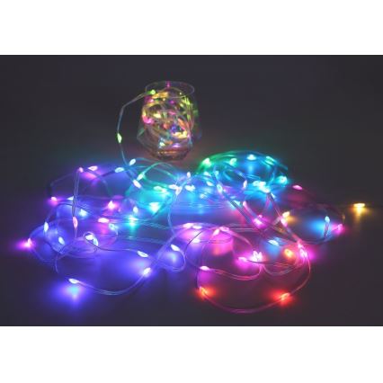 Globo - Bande LED RGB 50xLED/0,06W/5V 5 m 27 fonctions