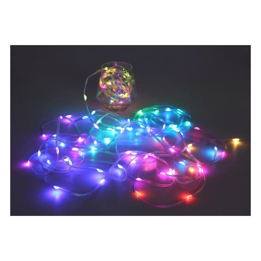 Globo - Bande LED RGB 50xLED/0,06W/5V 5 m 27 fonctions