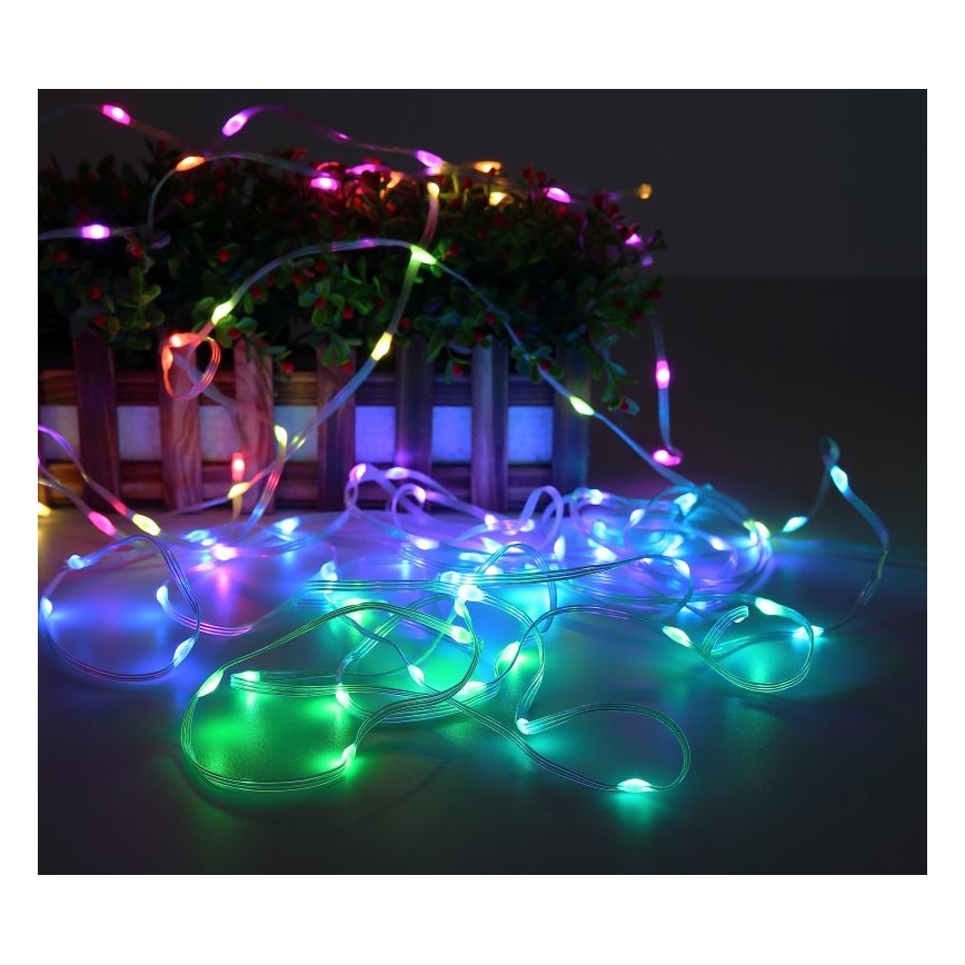 Globo - LED RGB Strip 50xLED/0,06W/5V 5 m 27 functies