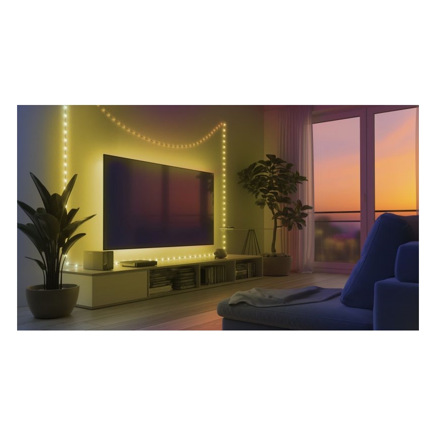 Globo - Bande LED 100xLED/0,06W/5V 10 m 8 fonctions