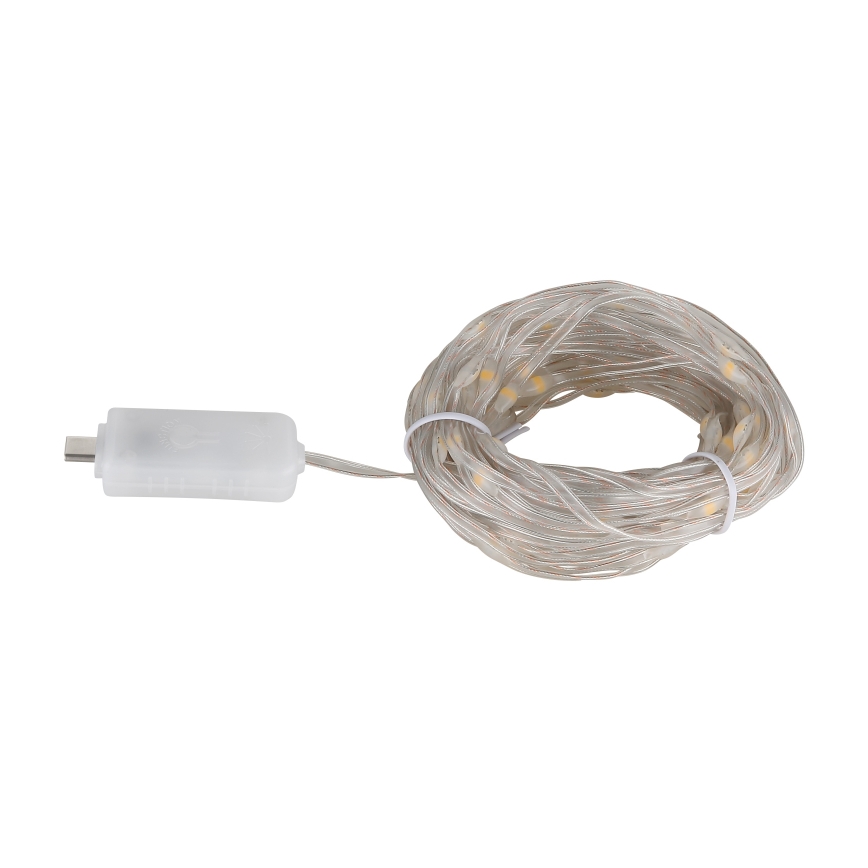 Globo - Bande LED 100xLED/0,06W/5V 10 m 8 fonctions