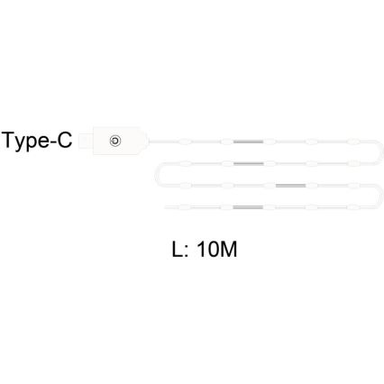 Globo - LED Strip 100xLED/0,06W/5V 10 m 8 functies