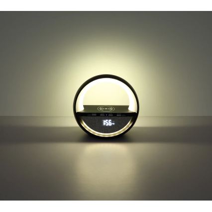 Globo - LED RGB aanraakbare oplaadbare tafellamp met ingebouwde luidspreker LED/3,5W/5V 1800 mAh