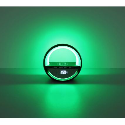 Globo - LED RGB aanraakbare oplaadbare tafellamp met ingebouwde luidspreker LED/3,5W/5V 1800 mAh