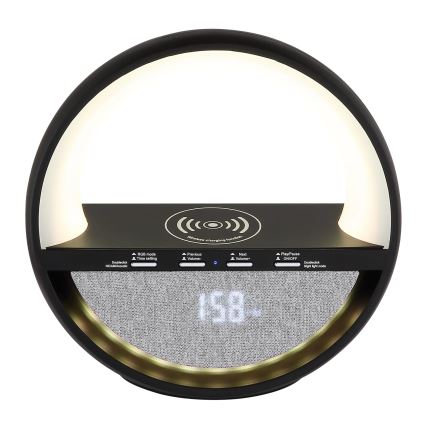 Globo - LED RGB aanraakbare oplaadbare tafellamp met ingebouwde luidspreker LED/3,5W/5V 1800 mAh