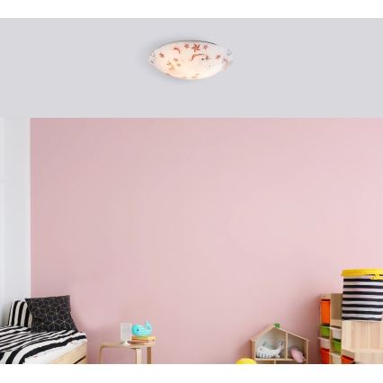 Globo - Plafondlamp 2x E27 ILLUS/60W/230V Ø 40 cm