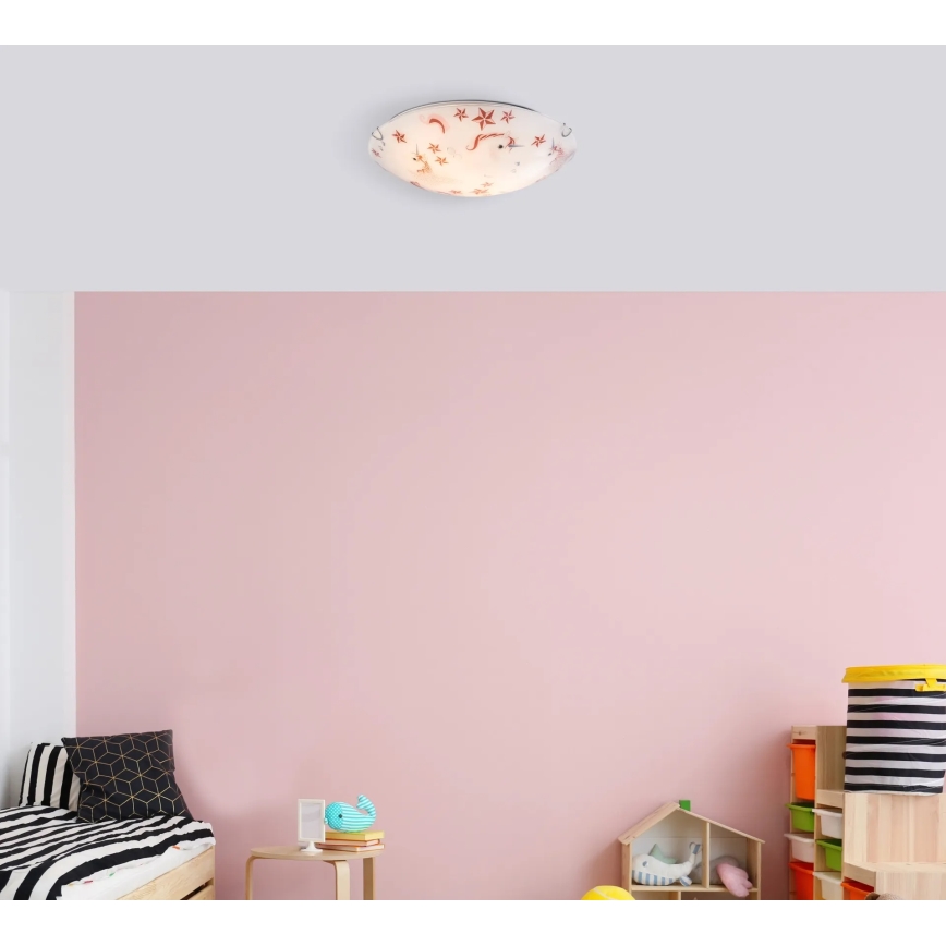 Globo - Plafonnier ILLUS 2x E27, 60 W, 230 V, Ø 40 cm