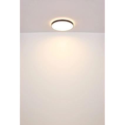 Globo - LED Plafondlamp LED/24W/230V diameter 48 cm antraciet
