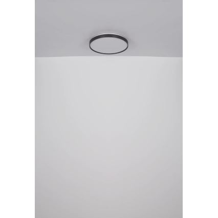Globo - LED Plafondlamp LED/24W/230V diameter 48 cm antraciet
