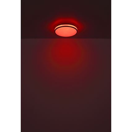 Globo - LED RGBW dimbare plafondlamp LED/18W/230V 2700-6000K + afstandsbediening