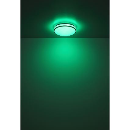 Globo - LED RGBW dimbare plafondlamp LED/18W/230V 2700-6000K + afstandsbediening
