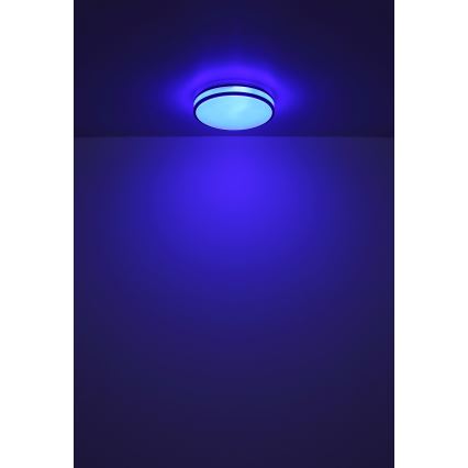 Globo - LED RGBW dimbare plafondlamp LED/18W/230V 2700-6000K + afstandsbediening