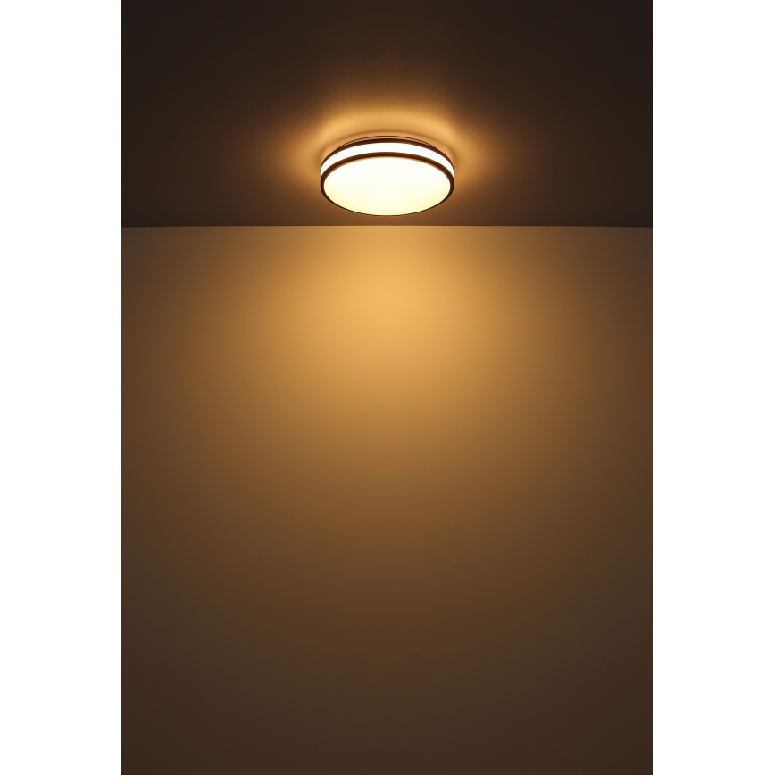Globo - LED RGBW dimbare plafondlamp LED/18W/230V 2700-6000K + afstandsbediening