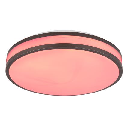 Globo - LED RGBW dimbare plafondlamp LED/18W/230V 2700-6000K + afstandsbediening