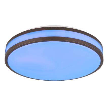 Globo - LED RGBW dimbare plafondlamp LED/18W/230V 2700-6000K + afstandsbediening