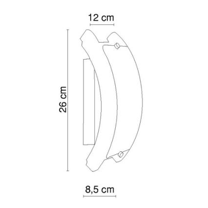 Globo - Applique murale 1xE14/40W/230V pin