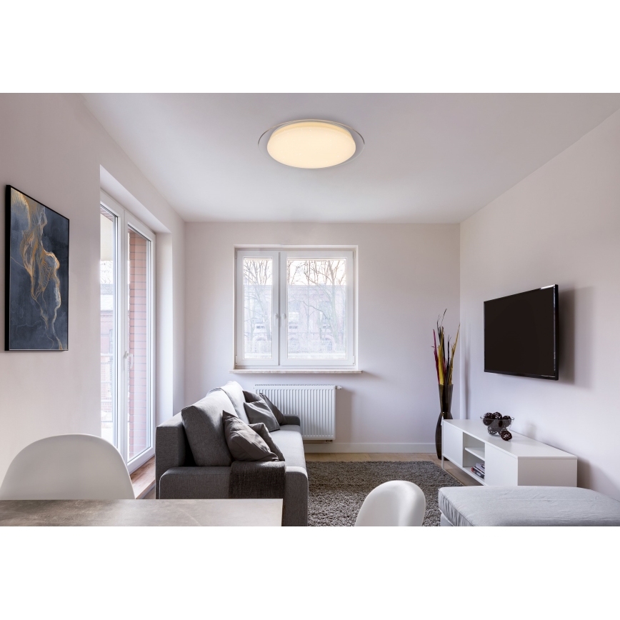 Globo - LED dimbare plafondlamp LED/30W/230V 3000-6500K + afstandsbediening
