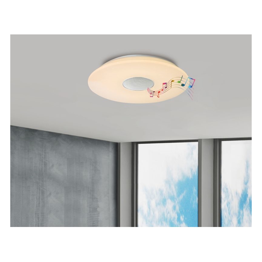 Globo - RGBW dimbare plafondlamp LED/50W/230V + afstandsbediening