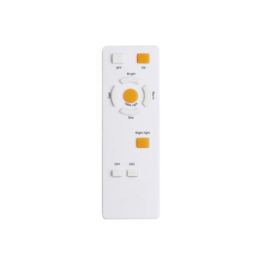 Globo - RGBW dimbare plafondlamp LED/50W/230V + afstandsbediening