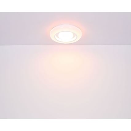 Globo - RGBW dimbare plafondlamp LED/18W/230V 2700-6500K + afstandsbediening