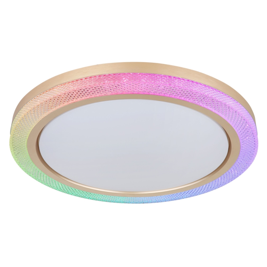 Globo - RGBW dimbare plafondlamp LED/20W/230V 2700-6500K + afstandsbediening