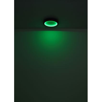 Globo - LED RGBW dimbare plafondlamp LED/24W/230V 2700-6000K + afstandsbediening