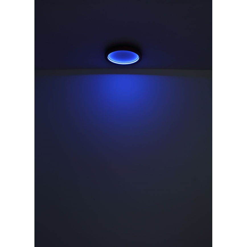 Globo - Plafonnier LED RGBW à intensité variable LED/24W/230V 2700-6000K + télécommande