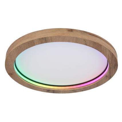 Globo - Plafonnier LED RGBW à intensité variable LED/24W/230V 2700-6000K + télécommande