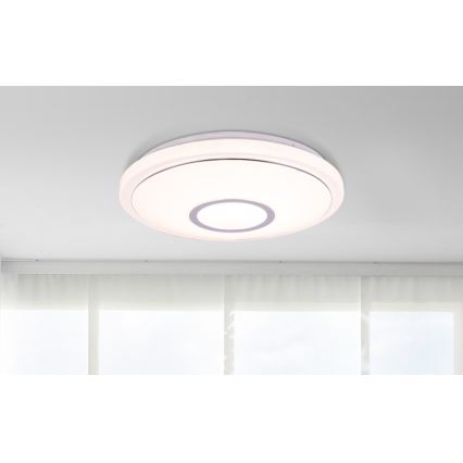 Globo - LED RGBW dimbare plafondlamp LED/16W/230V 2700-6500K WiFi Tuya + afstandsbediening
